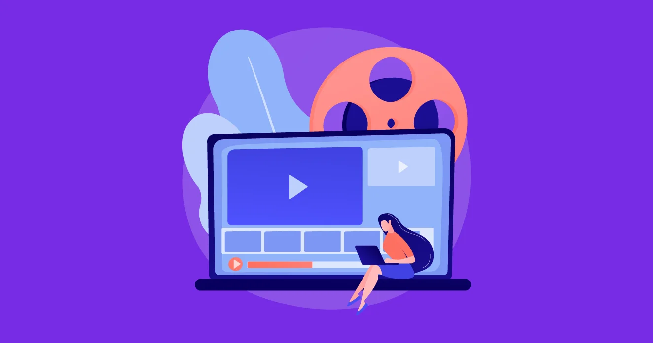 Diagramă cu pașii unei campanii video marketing, de la strategie la măsurare